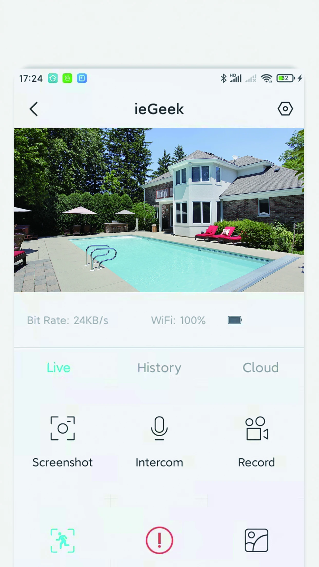 ieGeek Cam screenshot